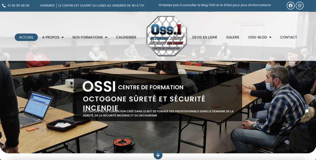 OSSI FORMATION portofolio parisdigitalagency.com